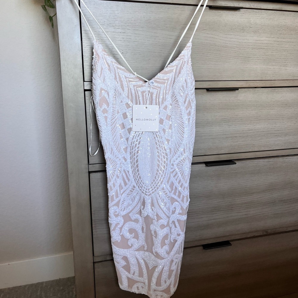 NWT Hello Molly Sequined Dress